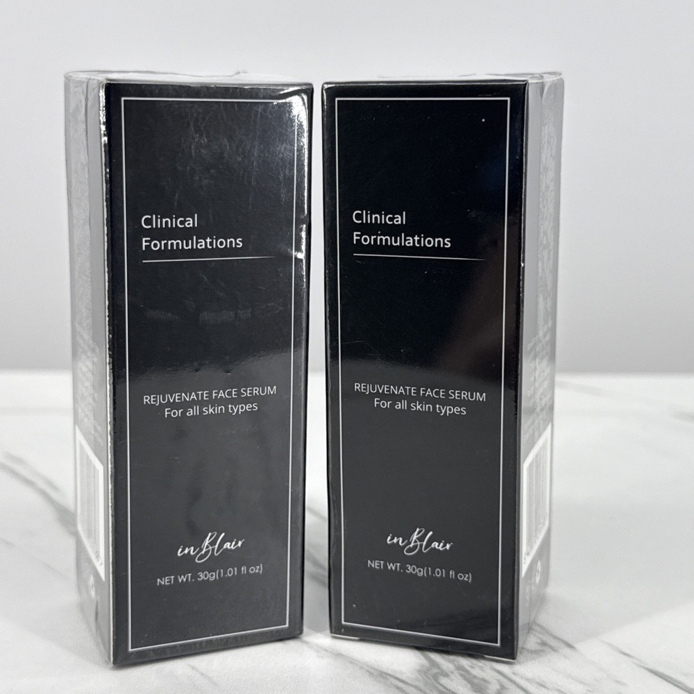 Inblair Clinical formulations Rejuvenate Resurfacing Face Serum 1.01 Fl Oz 2pk